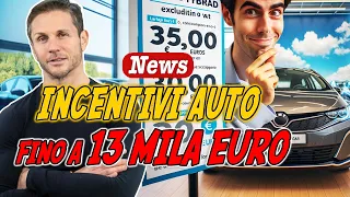 Incentivi AUTO NUOVA: 13 mila euro te li regala lo Stato | Avv. Angelo Greco