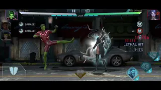 Zatanna ONE SHOT w BB - This Is Magic H7T5 - Injustice 2 Mobile (Free to play)