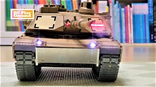 RC TANK 1/16 Heng Long 3918-1 M1A2 Abrams TK6.1s Upgrade Test