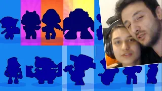 5 Dakikada 13 Karakter! EKİPLE CEZALI KUTU AÇILIMI Brawl Stars