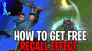 WILD RIFT -  How To Get Free Recall And More Tutorial!  - LEAGUE OF LEGENDS: WILD RIFT