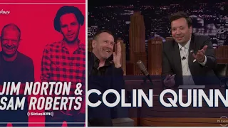 Jim and Sam-Colin Quinn embarrasses himself on “The Tonight Show w/Jimmy Fallon” w/video