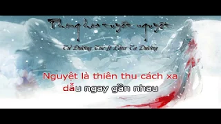 [Karaoke Lời Việt] Phong Hoa Tuyết Nguyệt 风花雪月 - Tử Đường Túc ft Lâm Tà Dương