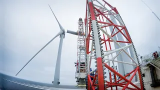 Offshore wind farm construction | Moray East Scotland’s largest wind farm