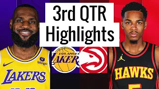 LA Lakers vs Atlanta Hawks Full Highlights 3rd QTR | Mar 18 | NBA Regular Season 2024