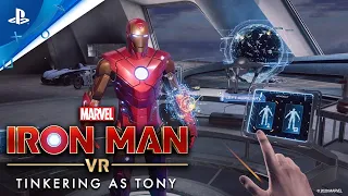 Marvel’s Iron Man VR | Tinkering as Tony (Behind the Scenes) | PSVR