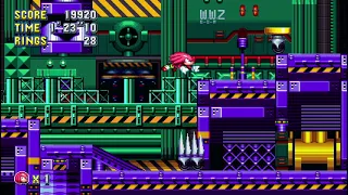 SONIC MANIA: THE MISFITS PACK 2022 Postpone Build - Wacky Workbench Zone (Knuckles)