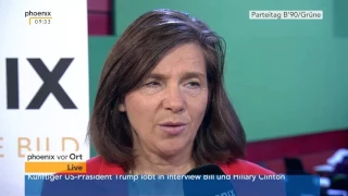 BDK 2016 Bündnis90/Die Grünen: Interview mit Katrin Göring-Eckardt am 12.11.2016