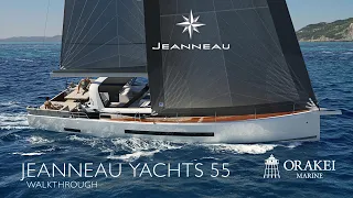 Jeanneau Yachts 55 walkthrough in Spain | Orakei Marine