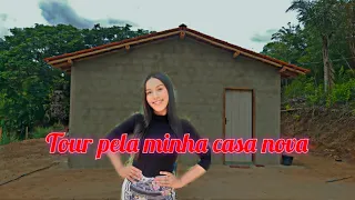 TOUR COMPLETO PELA MINHA CASA PRÓPRIA Na ROÇA 🏡🌱house tour