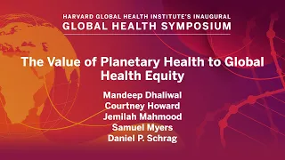 The Value of Planetary Health to Global Health Equity