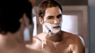 Roger Federer - Gillette commercial 2012