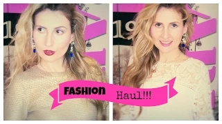 Collective Fashion Haul: H&M, Stradivarius, Zara, New Yorker, Pull & Bear, Bershka!