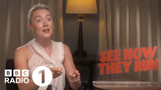 "I'm a big silly lady!" Saoirse Ronan on See How They Run, Kristen Wiig impressions and Taskmaster