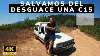 Salvamos una Citroen C15 del desguace | Os contamos la historia de esta C15