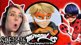 DRAMATIC FINALE?!? - Miraculous Ladybug S4 E25-26 REACTION - Zamber Reacts