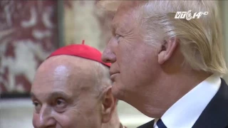 (VTC14)_Lý do vợ con ông Trump mặc đồ đen, đeo mạng khi gặp Giáo hoàng