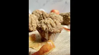 Apple Streusel Cheesecake Muffins