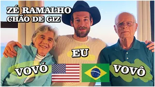 Músico GRINGO Mostra ZÉ RAMALHO Pros AVÓS e Juntos Tentam Interpretar a Letra de CHÃO DE GIZ