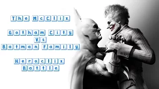 McClix- Heroclix Battle -Batman Family Vs. Gotham City [Heroclix]