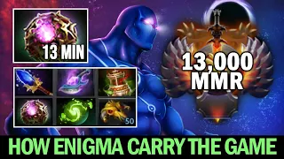 How 13,000 MMR Carry the Game with Enigma