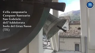 Cella Campanaria Campane Santuario S. Gabriele dell'Addolorata Isola del Gran Sasso TE  ABRUZZO