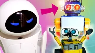 WALL-E and EVE vs. The Giant Saturn ROBOT