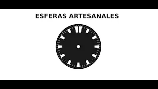 Esferas Artesanales #custommade #watchmaking #watchdial