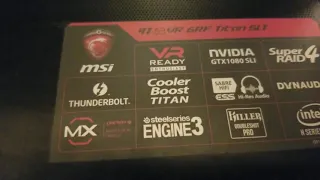 MSI GT 83VR Wont boot. Sits at black screen.