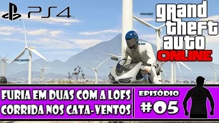 GTA V Online (PS4) - Fúria em Duas Rodas com a LofS - Matths Altamente Cotoco