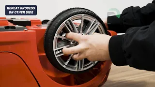 How To Attach The Wheels On The Mercedes Benz SL400