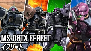 【戦場を舞う炎神】MS-08TX イフリート -Efreet Series-【ガンダム解説】
