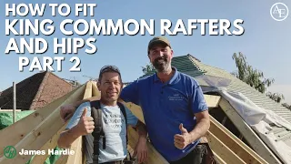 HOW TO FIT KING COMMON RAFTERS AND HIPS (PART TWO)
