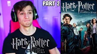 Harry Potter and the Goblet of Fire (2005) Movie REACTION!!! (Part 2)