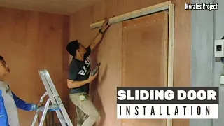 Pag Install Ng Sliding Door || Sliding Door Installation