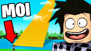 Construire un ESCALIER Vers Le PARADIS dans Roblox Build a Boat