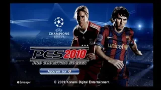 [Wii] Introduction du jeu "Pro Evolution Soccer 2010" de Konami (2009)