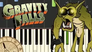Gravity Falls - Weirdmageddon - Piano Tutorial [Synthesia]