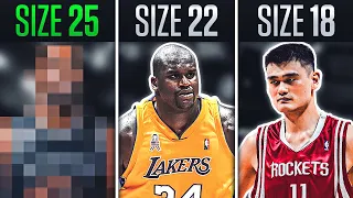 Top 10 Biggest Shoe Sizes in NBA History