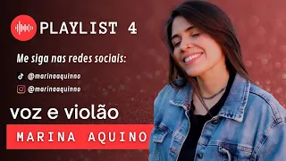 Playlist acústica - voz e violão || Marina Aquino