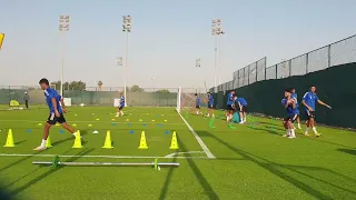 Football Activation - Warm Up   Circuit Training -10 04 21