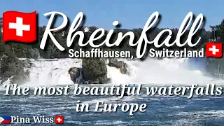 The Natural Wonder of Rheinfall #EuropeBiggestWaterfall #Switzerlandmostwonderwaterfall //Pina Wiss