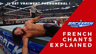 WWE Backlash France 2024 : French Crowd Chants Explained