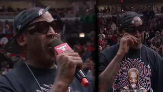 Dennis Rodman's Emotional Comeback at the United Center