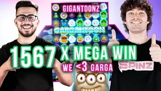 GIGANTOONZ GIFTS US A 1567x BIG WIN!! 💰💰(Gargantoonz Bonus)