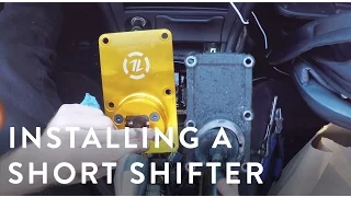 How to install an ISIS or ISR short shifter in a 240sx s14 or s13