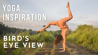 Yoga Inspiration: Bird's Eye View | Meghan Currie Yoga