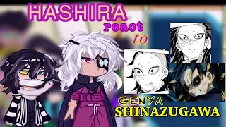Hashiras React To Genya Shinazugawa// NO PART 2 // TW IN DESC