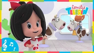 La vaca lechera y más canciones infantiles con Cleo y Cuquin | Familia Telerin