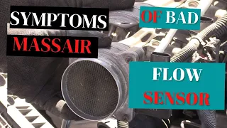 7 bad mass air flow sensor symptoms, FIX & Bypass